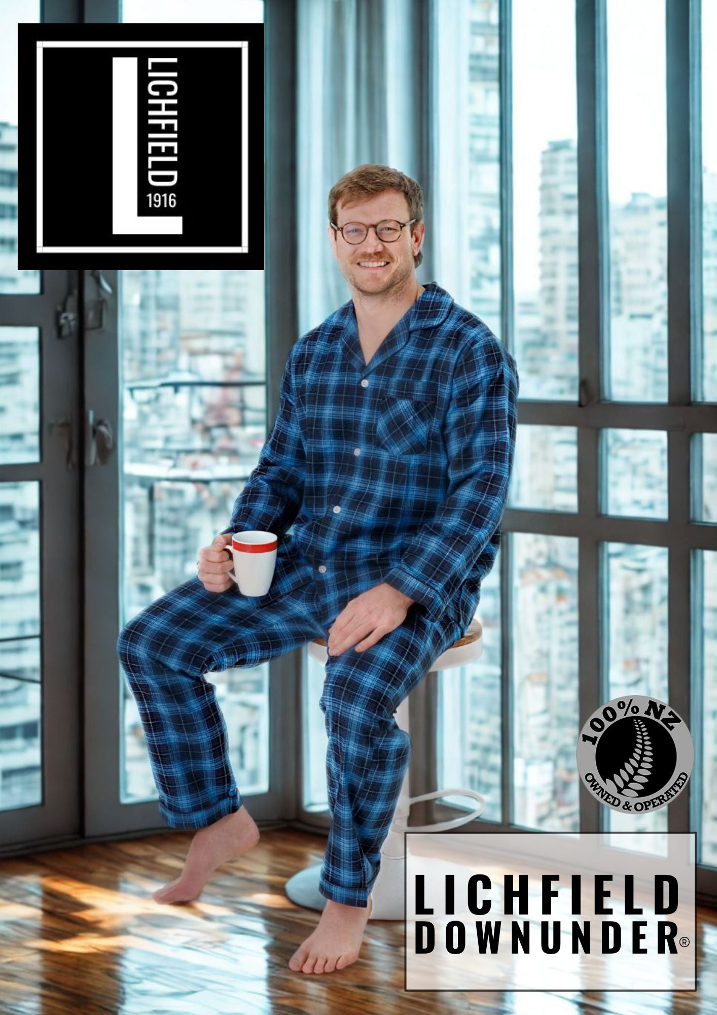 Lichfield Downunder Winter Pyjama