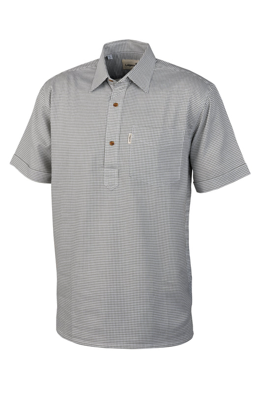 0501 - Legend Men's Medium Check Bottle Green