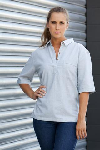 0502 - Legend Women's Neat Check Bottle Green