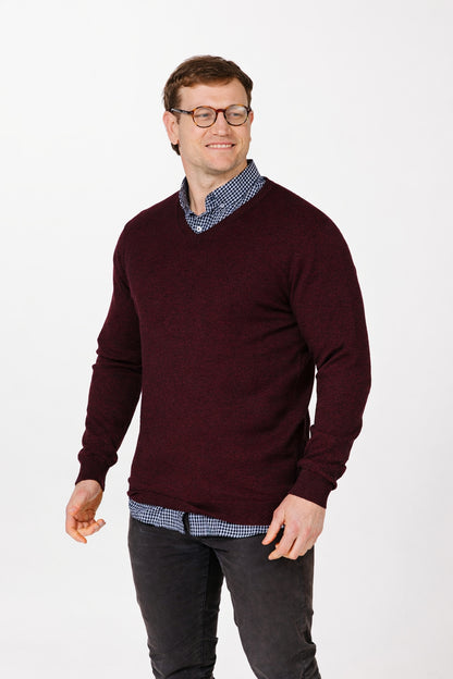 9903 Merino V Neck Jersey