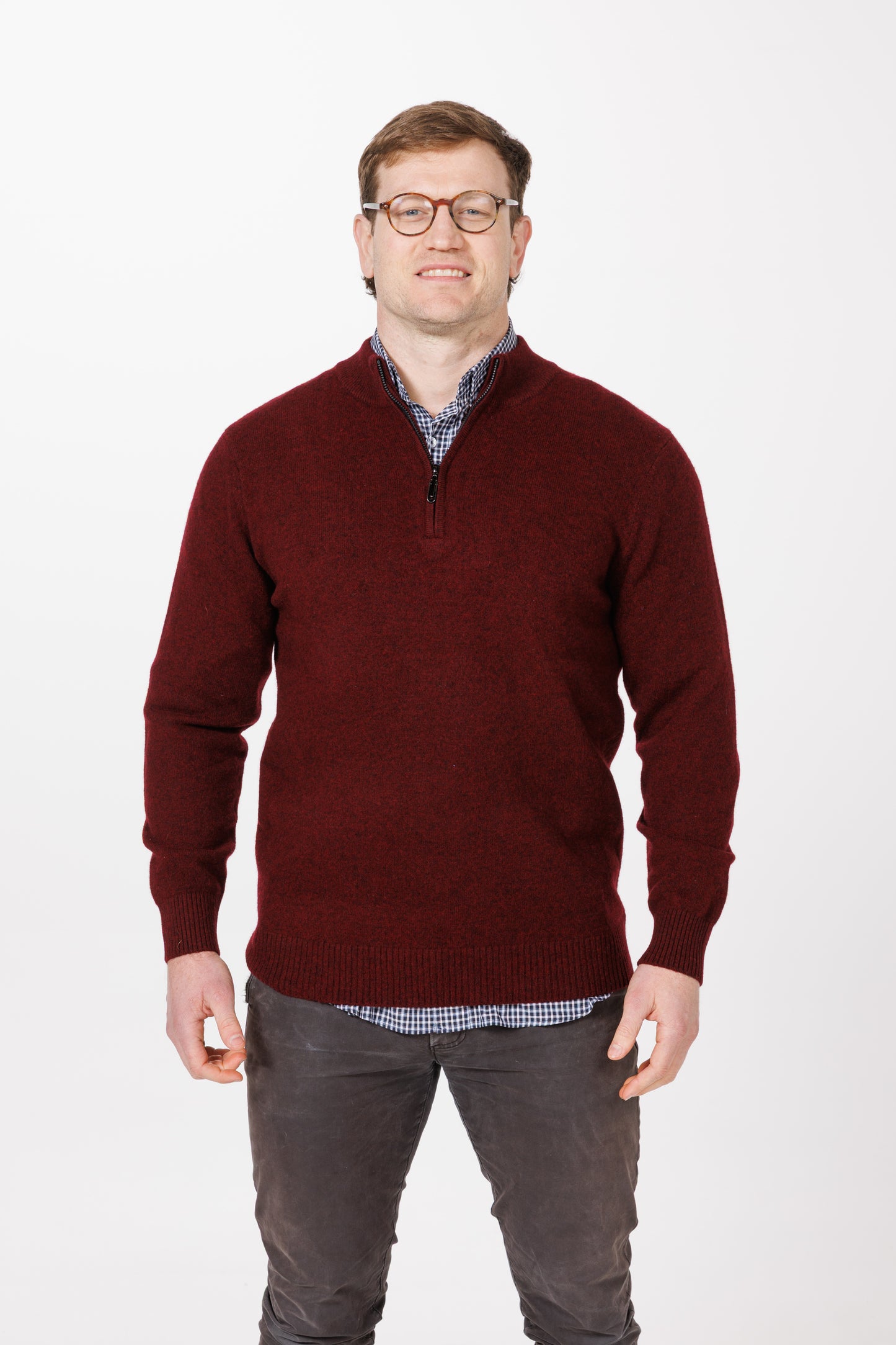 9904 1/4 Zip Heavyweight Jersey