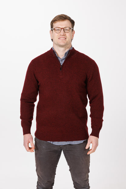 9904 1/4 Zip Heavyweight Jersey