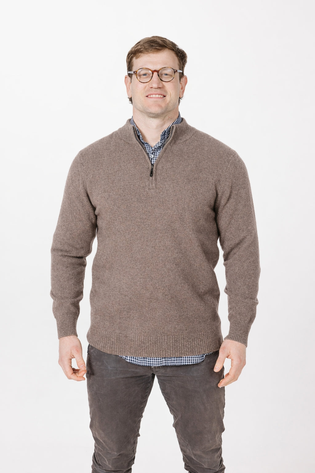 9904 1/4 Zip Heavyweight Jersey