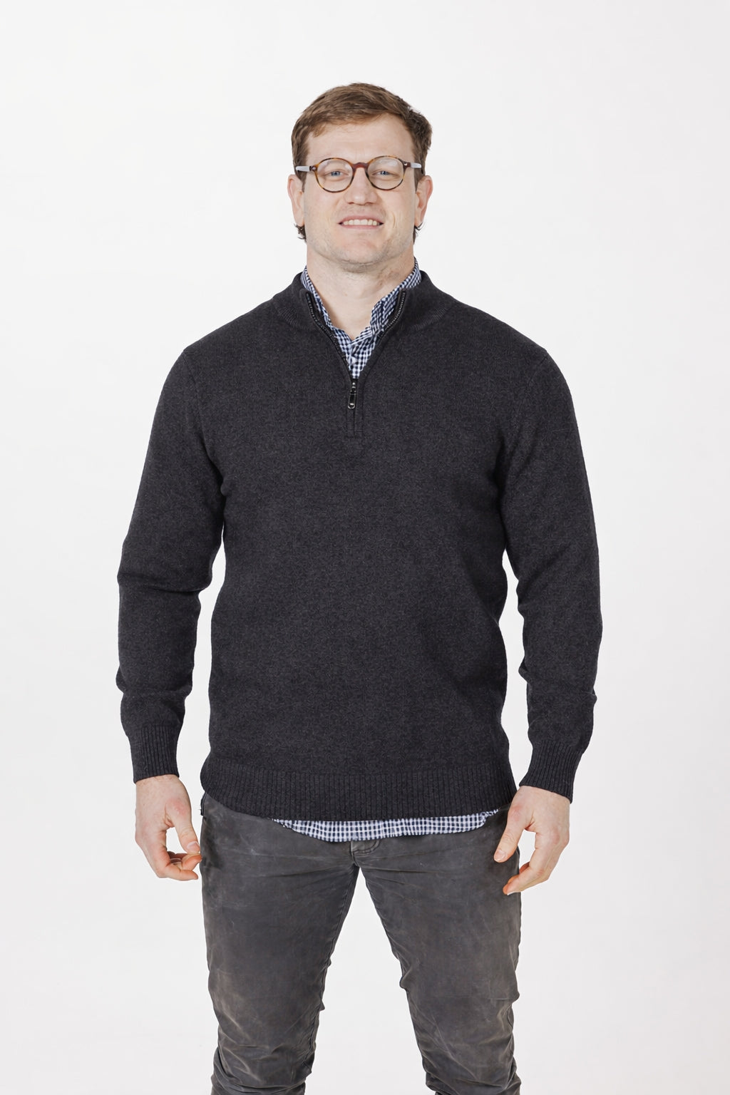 9904 1/4 Zip Heavyweight Jersey