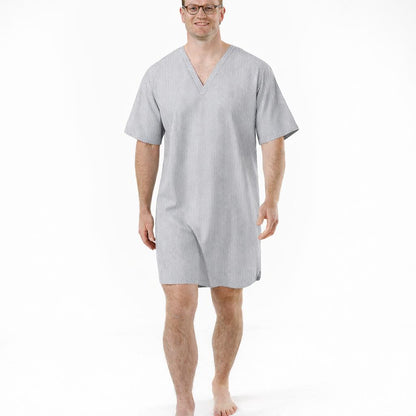 SUMMER NIGHT SHIRT - WOVEN COTTON